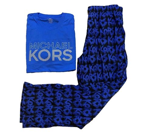 michael kors pajama set mens|michael kors pajama pants.